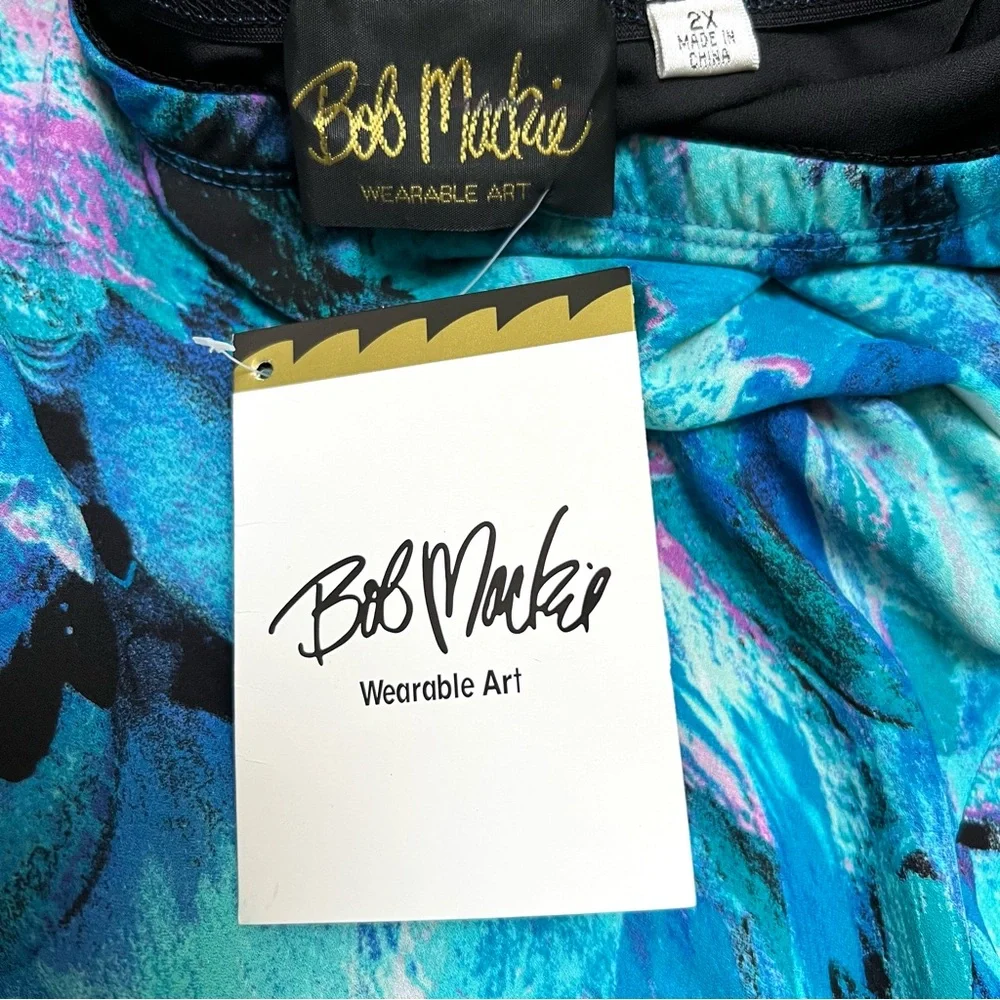 Bob Mackie stunning abstract